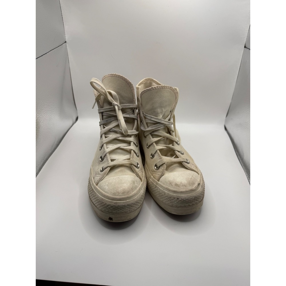 Converse Chuck Taylor All Star‎ Lift Platform High Top Floral Cream A02198C 7W - Picture 2 of 7